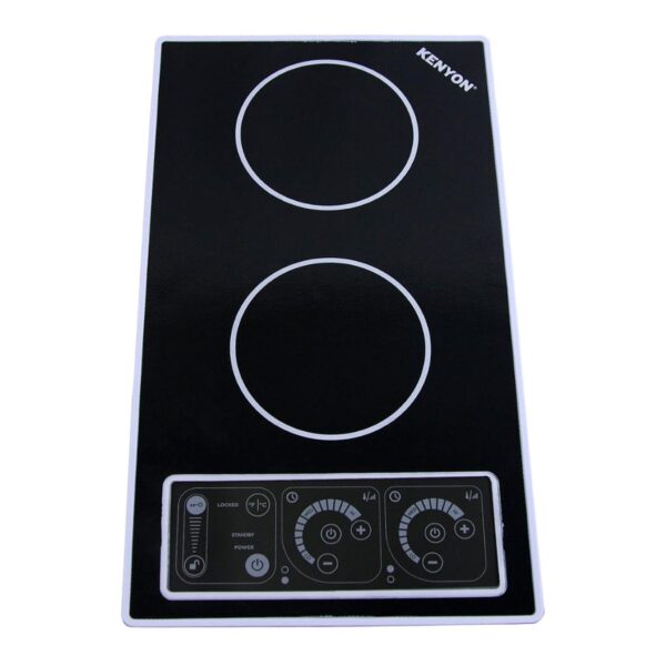 Kenyon SilKEN 2 21-Inch 2-Burner Induction Cooktop - 120V Portrait-Mount with IntelliKEN Touch
