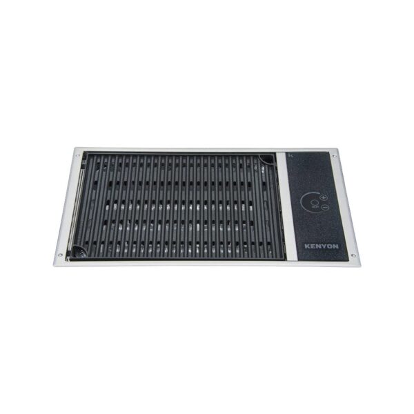 Kenyon Frontier 21-Inch Built-In Electric Grill - 120V Single Burner with GFCI Cord