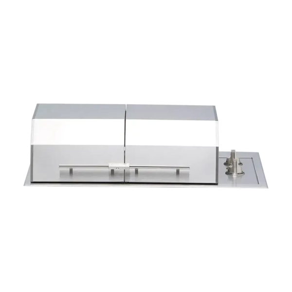 Kenyon Texan 30-Inch Built-In Electric Grill - 240V Split-Lid with Precision Knob Control