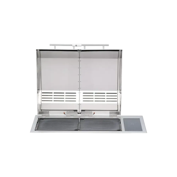 Kenyon Texan 30-Inch Built-In Electric Grill - 2-Burner Split-Lid with Touch Control (208V)